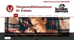 Desktop Screenshot of dr-freisen.de